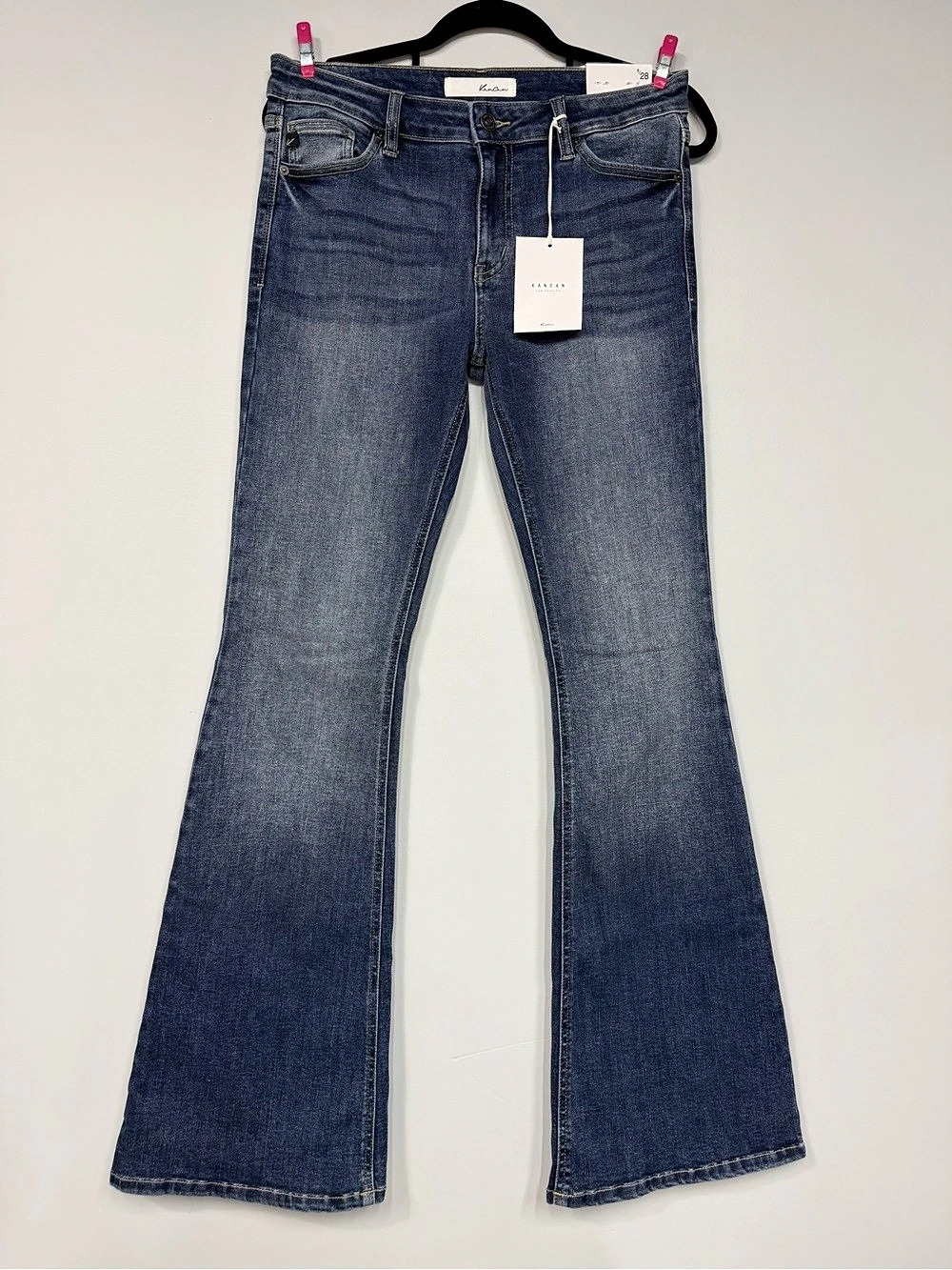 KanCan Flare Jeans Blue Waist 28 NWT